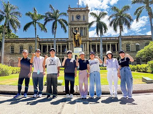 海外派遣の様子